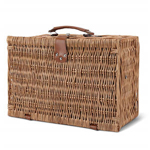 Cestas de almacenamiento personalizadas de amor ecológicas, arte popular, mimbre, decoración de vacaciones y regalo, juego de cesta de <span class=keywords><strong>Picnic</strong></span>, cesta de <span class=keywords><strong>Picnic</strong></span> para 6 personas - Product Image 2