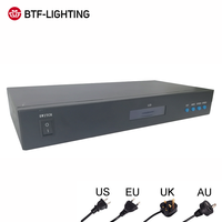 Controlador LED de Última Generación con Soporte en Línea y Fuera de Línea, AC100-240V, Protocolo Dmx512 TTL, 8 Puertos, Programable, para Luces LED Pixel, SPI, ArtNet