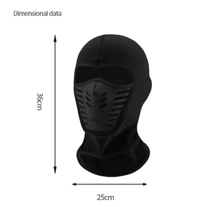 Automne hiver <span class=keywords><strong>masque</strong></span> d'équitation en plein air hommes coupe-vent néoprène moto écharpe velours chaud tête visage couverture pour cyclisme scènes de plage - Product Image 3