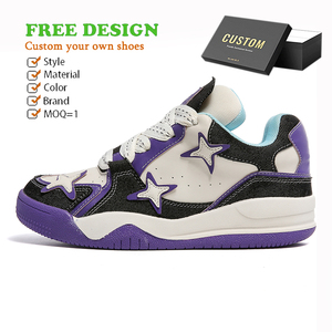 Fabricant de chaussures pour hommes blanches <span class=keywords><strong>Basket</strong></span> Ball Design personnalisé Chaussures épaisses avec logo personnalisé Chaussures de skateboard Baskets OEM avec boîte - Product Image 5