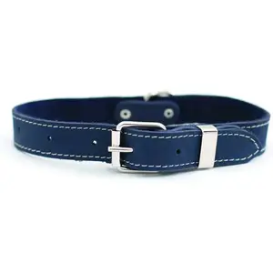 Nieuw Aankomen Hoge Kwaliteit Euro Hond Traditionele Leren Hondenhalsband - Product Image 1