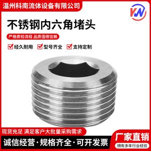 Stainless Steel Hex <b>Socket</b> <b>Plug</b> 1/2 Inch For Automotive Plumbing Traps - Product Image 5