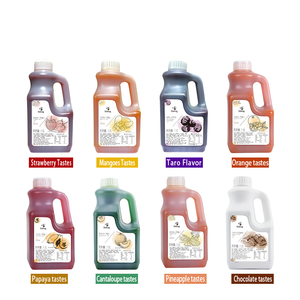 Doking 2025プレミアム1.6Lフルーツピューレバブルミルクティー成分ボバフルーツティーオレンジパルプ - Product Image 6