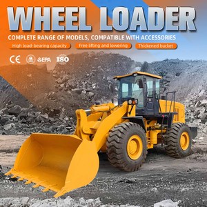<span class=keywords><strong>Mini</strong></span>-chargeuse articulée compacte, chargeuse frontale diesel, petite machine de manutention avec accessoires de godet - Product Image 5