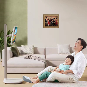 32-Inch Smart <b>TV</b> Portable With <b>LED</b> <b>Backlight</b> White Cabinet HD Definition Fitness Games Touch Screen Video <b>TV</b> <b>LED</b> <b>Backlight</b> Smart - Product Image 2