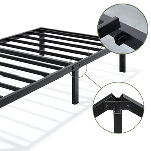 Tous types <span class=keywords><strong>de</strong></span> matelas, cadre <span class=keywords><strong>de</strong></span> lit en acier antidérapant, style industriel, lit pliant modulaire en fer - Product Image 4