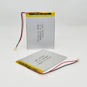 357090 <span class=keywords><strong>3</strong></span>,7 v 2400mah rechargeable lithium polymer battery with isolation from super glue - Product Image 5