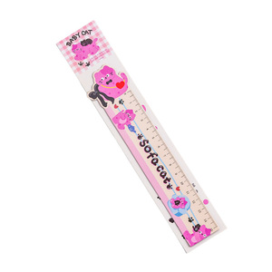 Sofocat Magnetic Ruler <b>Bookmark</b> 15cm Plastic Student Drawing Tool Creative Stationery <b>Gift</b> - Product Image 5