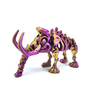 Juguete Novedoso y Original, Serie de Dinosaurios Impresos en 3D Multicolor, Articulaciones Móviles, Decoración de Escritorio, Figura Coleccionable, 15+, Unisex - Product Image 6