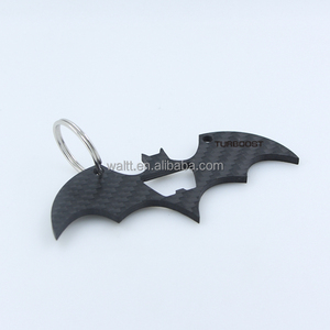 Tùy chỉnh 3K dệt sợi Carbon KEYCHAIN-siêu nhẹ cường độ cao thẻ chìa khóa xe/Fob-Tùy biến cá nhân & bán buôn - Product Image 3