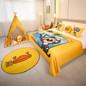 침대 스카프, 침대 커버, 패밀리 룸 베개, 아동실 텐트, 카펫, 인형, 호텔 후기, 만화 테마