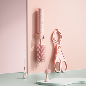 แปรงล้างขวดนมไฟฟ้าแบบซิลิโคน ดีไซน์ใหม่ ชาร์จไฟได้ หมุนได้ 360 องศา 2 ระดับ กันน้ำ แปรงทำความสะอาดจุกนมไฟฟ้า - Product Image 2