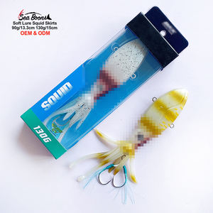 90g 130g 170g 200g 250g UV resplandor pesca suave señuelo <span class=keywords><strong>pulpo</strong></span> Calamar Pesca Mar mar pesca Wobbler cebo calamar Jigs Señuelos <span class=keywords><strong>de</strong></span> Pesca - Product Image 2