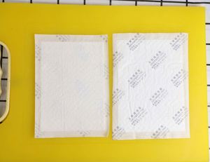 Frozen Food Disposable Meat Absorbent Pads Rectangular Shape PE Pulp SAP Material Household Use Soaker Pad <b>Packaging</b> <b>Printing</b> - Product Image 3