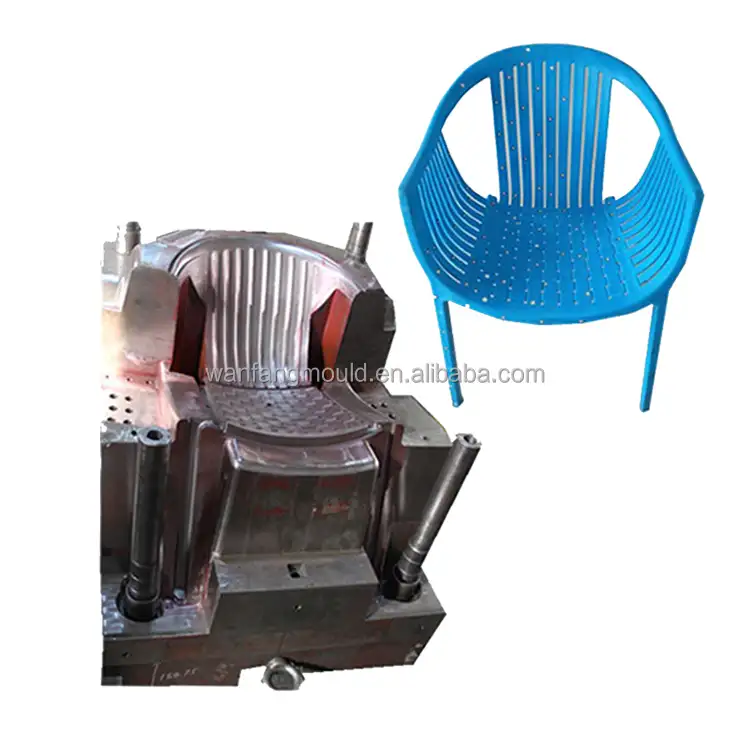 Moule pour chaise en plastique, 10 pièces, tabouret, fabrication de moules d'injection en plastique
