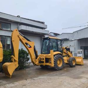 Mini Wheeled Excavator Used Caterpillar 420F High Performance Excellent Condition Second Hand <b>Loader</b> Engine Gearbox CE Certified - Product Image 2