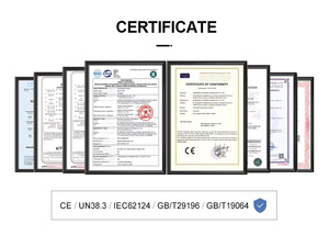Batería de Repuesto Recargable de Iones de Litio de Estado Sólido Forenpower de 18 V y 3.0 Ah con Certificación CE/FCC para Herramientas Eléctricas Inalámbricas - Product Image 6