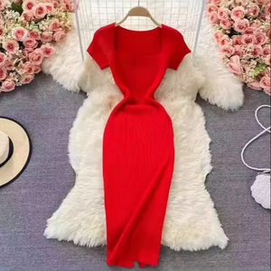 Elegant Red Dress Korean Style 2025: Trendy & Stylish Designs