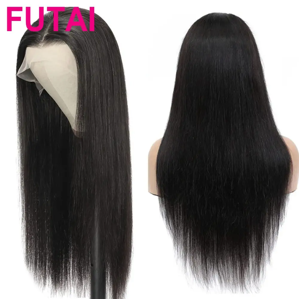 7A/9A/10A 13*4 Lace Head 150 180 Density Straight Human Hair Wigs Wholesale Brazilian Virgin Hair