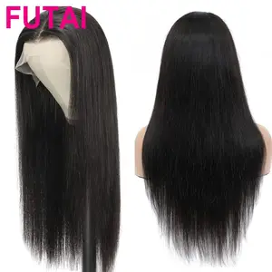 7A/9A/10A 13*4 Lace Head 150 180 Density Straight Human Hair Wigs Wholesale Brazilian Virgin Hair