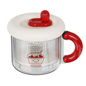 Griekse Yoghurtmaker Met Roestvrijstalen Container Zelfgemaakte Cold Brew Filter Mand Wei Separator Gaas Pp Materiaal Zeef - Product Image 5