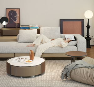Ensemble de canapés modulaires de luxe inclinables de haute qualité pour villa, salon, hôtel et appartement - Design moderne modulaire à usage professionnel - Product Image 3
