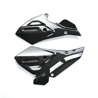 AKOSO R1300GSA - Protectores de Talón de Fibra de Carbono Real para Motocicleta BMW R1300GS Adventure R1300GSA 2024+