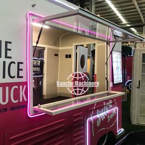 Snack BBQ Food Truck Mobile Coffee Cart Mobile Fast Food Trailer Truck Street Kiosk Outdoor Restaurant Mobile Food Cart - Product Image 5