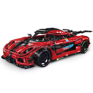 Mould King <span class=keywords><strong>1</strong></span>/10 Kegg <span class=keywords><strong>Agera</strong></span> RS Super Sport Car Static Building Block DIY Asamblea Super Running Car Brick Toy - Product Image 1
