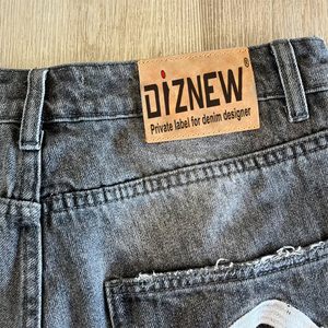 <span class=keywords><strong>Pantalones</strong></span> <span class=keywords><strong>Cortos</strong></span> de Mezclilla de Diseñador DiZNEW, Personalizables, de Alta Calidad, Cintura Baja, Ajustados, para <span class=keywords><strong>Hombre</strong></span>, de Algodón - Product Image 3