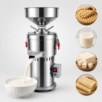 Machine commerciale en acier inoxydable pour la fabrication de lait de soja, broyeur de graines de soja, de sésame et d'arachides, séparateur d'okara, désodorisant, certifiée CE