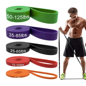Bande de Résistance en Latex Personnalisable avec Logo pour Exercices de Gymnastique et Fitness, Bande d'Assistance pour Tractions, Bande d'Entraînement Fitness - Product Image 1