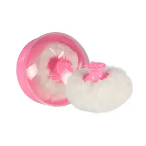 New born Baby Body Face Comfortable Sponge Infant Puff Box Powder Puff Case for baby