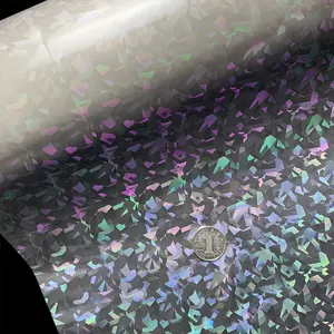Holografische 8 Mikron met bopp Folie für die Lamierung vorgeklebte Lamierungsfolie