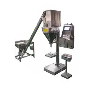 Máquina de embalagem automática para enchimento de garrafas pequenas, saquinho pequeno de farinha, leite, café, tempero e pó, 500g, 1kg, 2kg e 5kg