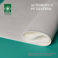 Tissu en cuir PU automobile beige grainé de qualité supérieure résistant aux UV pour la remise à neuf des sièges de voiture