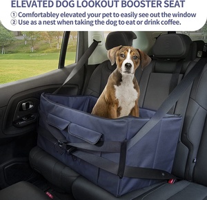 <span class=keywords><strong>Dog</strong></span> Booster Autos itz Haustier bett zu Hause mit Taschen und Trage tasche Einfache Aufbewahrung und tragbar mit individuellem Logo - Product Image 2