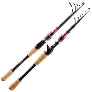 คันเบ็ดตกปลาแบบยืดหดได้1.98ม. 2.1ม. 2.4ม. 2.7ม. คันเบ็ดตกปลาคาร์บอนทะเล - Product Image 2