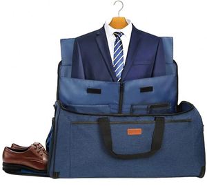 Sac de voyage convertible BSCI 60L imperméable avec compartiment à chaussures pour hommes et femmes, idéal pour costumes et vêtements - Product Image 2