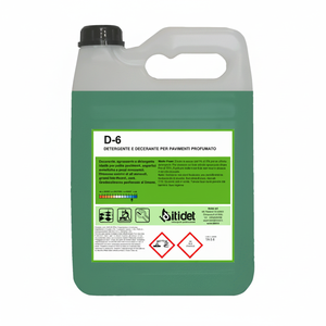 เครื่องทำความสะอาดคราบ D-6 5L x 4-เหมาะสำหรับพื้นพื้นผิวโลหะและการทำความสะอาดชิ้นส่วนเครื่องจักรกล - Product Image 2
