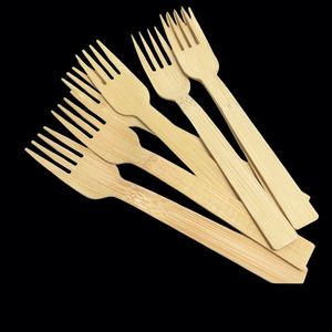 Juego de Cubiertos Desechables de Bambú Ecológicos, Tenedor, Cuchillo y Cuchara para Uso Doméstico y Comida para Llevar, Disponibles en Stock - Product Image 2