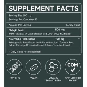 उपलब्ध स्वर्ण ग्रेड हिमोक एसिड और 85 + ट्रेस खनिज परिसर शिलजीत 100 शुद्ध प्राकृतिक प्राकृतिक - Product Image 5