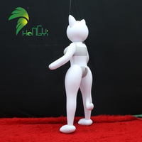 Poupée gonflable en PVC de haute qualité Hongyi, chaton fille, jouet de dessin animé gonflable