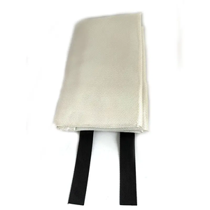 Listo para enviar 100% Manta ignífuga de fibra de vidrio Resistente al fuego de emergencia para uso en la cocina - Product Image 3
