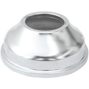 Rosette en acier inoxydable avec trou rond de 26 mm de diamètre pour raccord de tuyauterie - Product Image 1