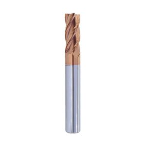 Autres fraises à queue Bibo à 4 cannelures en acier HRC56, diamètres D10 D12 D14 D16, pour la découpe d'acier et de métaux - Product Image 1