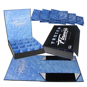 Scatola Regalo Tông Cứng Cứng Nhắc Nam Châm Lật Top Hộp Cho 5G 7G 9G Tập Trung Thủy Tinh Vuông Vòng Jar - Product Image 3