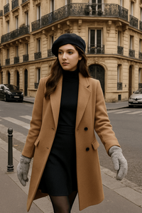 Gants d'hiver en fausse fourrure personnalisables pour femmes <span class=keywords><strong>Moufles</strong></span> épaisses et coupe-vent doublées de peluche - Product Image 2