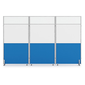 Divisorio Mobile Pieghevole in Lega di Alluminio Moderno e Semplice per Ufficio e Magazzino - Partizioni Mobili per Ufficio all'Ingrosso - Product Image 6