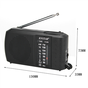 Radio rétro de poche Dc 3v <span class=keywords><strong>Fm</strong></span> Am Radio Haut-parleur intégré <span class=keywords><strong>K</strong></span>-265 radio - Product Image 2